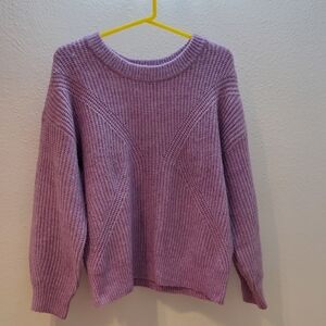 Lavender Women's Crew Neck Sweater
